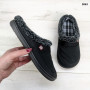 Тапочки чоловічі домашні чуні Dago Style чорні 3063
