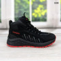 Черевики дитячі підліткові зимові Bayota чорні спортивного плану для хлопчика 1928