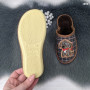 Тапочки детские Белста вязка закрытые коричневые с собачкой 1892