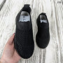Кросівки дитячі для дівчинки чорні зі стразами Little Faiyry 1725