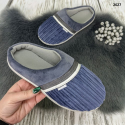 Тапочки домашні жіночі теплі Dago Style сині без запаху 2627