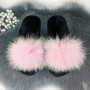 Тапочки женские войлочные для ламината с натуральным мехом Slippers розовые 4243