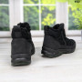 Черевики чоловічі чорні зимові з блискавкою на хутрі Dago Style 3512