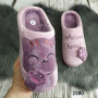 Тапочки жіночі домашні з котиками бузкові 2380_3