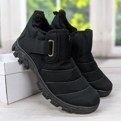 Черевики чоловічі зимові з липучкою на хутрі Dago Style 3062_4