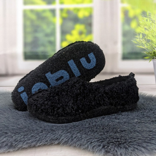 Тапочки чуні жіночі Inblu штучне хутро на фетрової підошві 4301