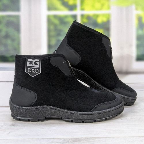 Черевики чоловічі повстяні бурки зимові на хутрі Dago Style 3681