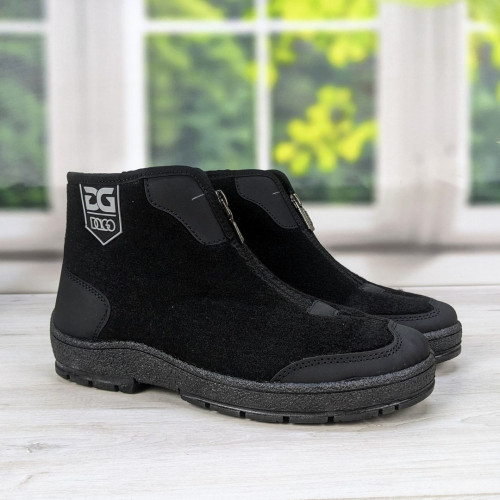 Черевики чоловічі повстяні бурки зимові на хутрі Dago Style 3681