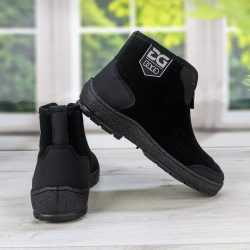 Черевики чоловічі повстяні бурки зимові на хутрі Dago Style 3681