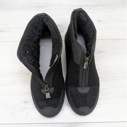 Черевики чоловічі повстяні бурки зимові на хутрі Dago Style 3681