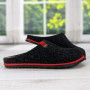 Тапочки чоловічі теплі Inblu фетрові на підошві темно-сірі 3673