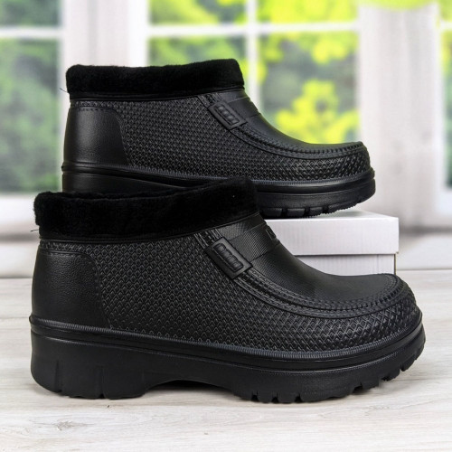 Калоші чоловічі піна з хутром зимові Dago Style 3456