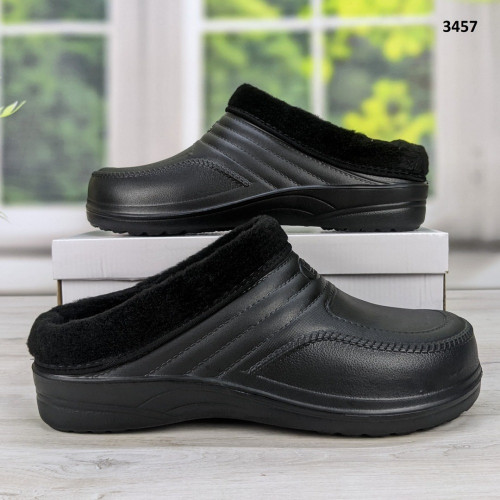 Калоші чоловічі піна з хутром без задника Dago Style 3457