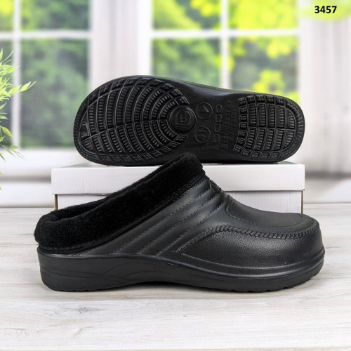 Калоші чоловічі піна з хутром без задника Dago Style 3457