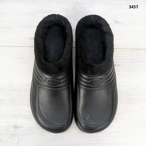 Калоші чоловічі піна з хутром без задника Dago Style 3457