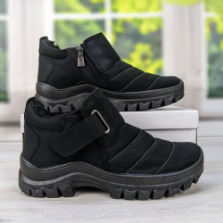 Черевики чоловічі зимові з липучкою на хутрі Dago Style 3062_6