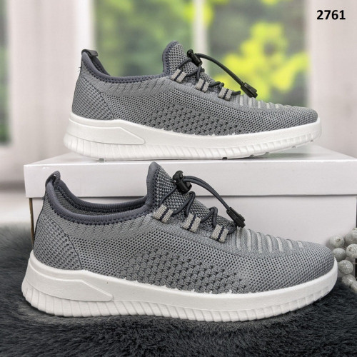 Кросівки жіночі текстильні сірі весняно-літні Dago Style 2761