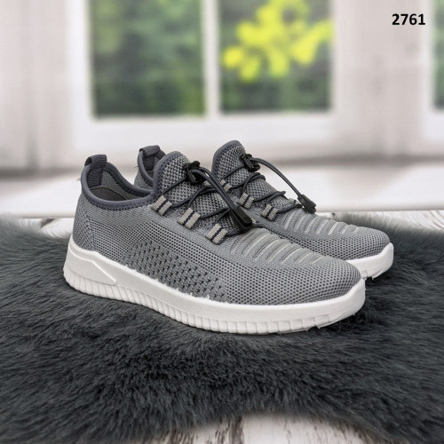 Кросівки жіночі текстильні сірі весняно-літні Dago Style 2761