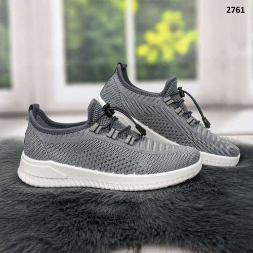 Кросівки жіночі текстильні сірі весняно-літні Dago Style 2761