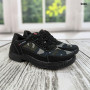 Кроссовки мужские черные с камуфляжем Kluchkovskyy 3426