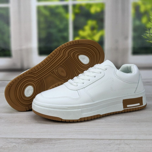 Кросівки кеди чоловічі білі демісезонні Swin-shoes 3635