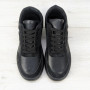 Кроссовки кеды мужские черные демисезонные Swin-shoes 3633