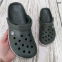 Сабо крокси жіночі піна кольору хакі Dago Style 2578