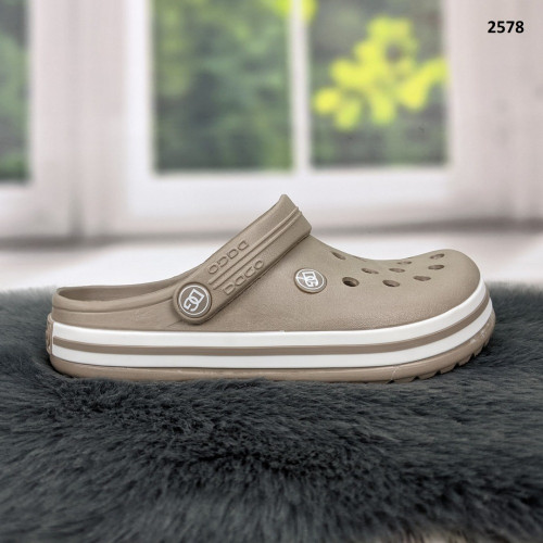 Сабо крокси жіночі піна бежеві Dago Style 2578