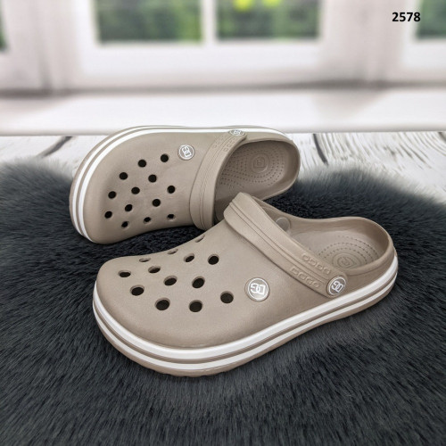 Сабо крокси жіночі піна бежеві Dago Style 2578