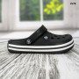 Сабо кроксы женские черные Dago Style 2578