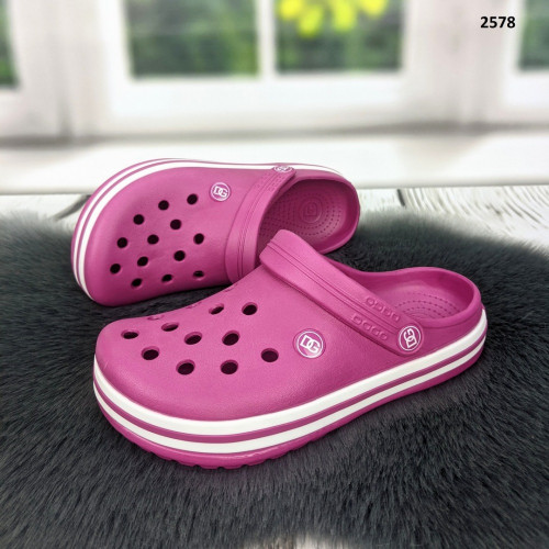 Сабо крокси жіночі піна малинові Dago Style 2578