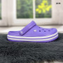 Сабо крокси жіночі фіолетові Dago Style 2578