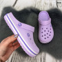 Сабо крокси жіночі піна бузкові Dago Style 2578