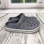 Сабо кроксы женские серые Dago Style 2578