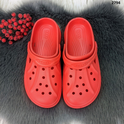 Сабо крокси жіночі червоні на балоні Dago Style 2794
