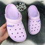Сабо крокси жіночі піна бузкові Dago Style 4041