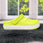 Сабо кроксы женские пена лимонные Dago Style 4363