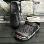 Чоловічі сабо крокси чорні Dago Style 3214