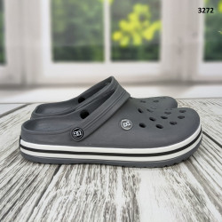 Сабо чоловічі пінка крокси сірі Dago Style 3272