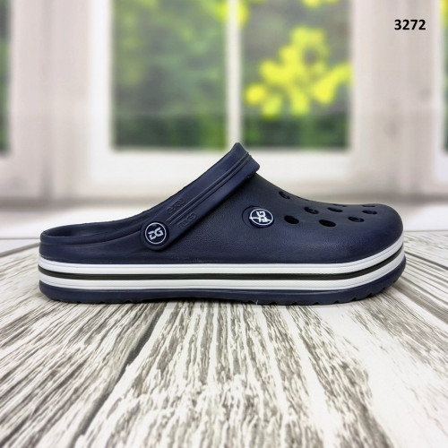 Сабо чоловічі пінка крокси Dago Style сині 3272