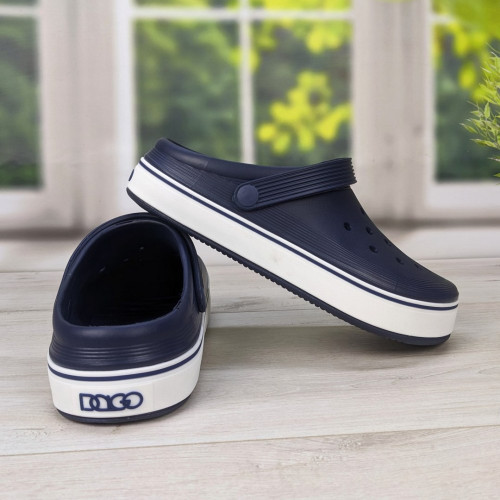 Сабо чоловічі пінка крокси сині Dago Style 3695