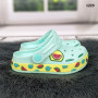 Кроки сабо дитячі для дівчинки м'ятного кольору Dago Style 1229