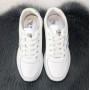 Кроссовки женские белые с серым демисезонные Swin Shoes 4381