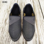 Мокасини тапочки чоловічі сітка сірі Dago Style 3243
