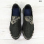 Мокасини тапочки чоловічі сітка чорні Dago Style 3243