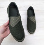 Мокасини чоловічі літні сітки хакі Dago Style 3243_2