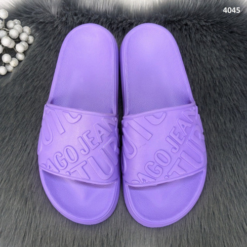 Шлепанцы женские сланцы пенковые фиолетовые Dago Style 4045