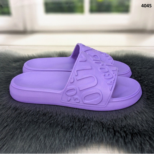 Шлепанцы женские сланцы пенковые фиолетовые Dago Style 4045
