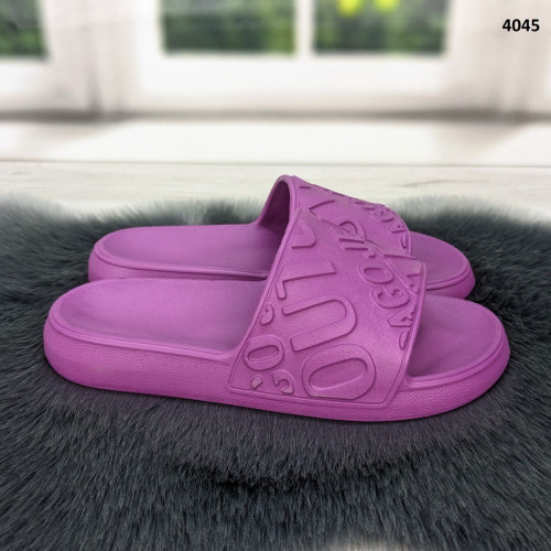 Шлепанцы женские сланцы пенковые сиреневые Dago Style 4045