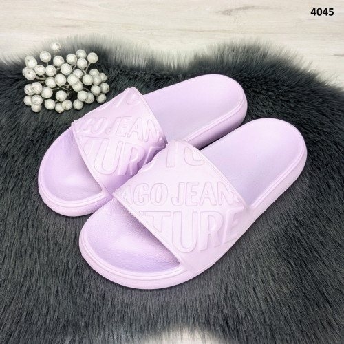 Шлепанцы женские сланцы пенковые лавандовые Dago Style 4045